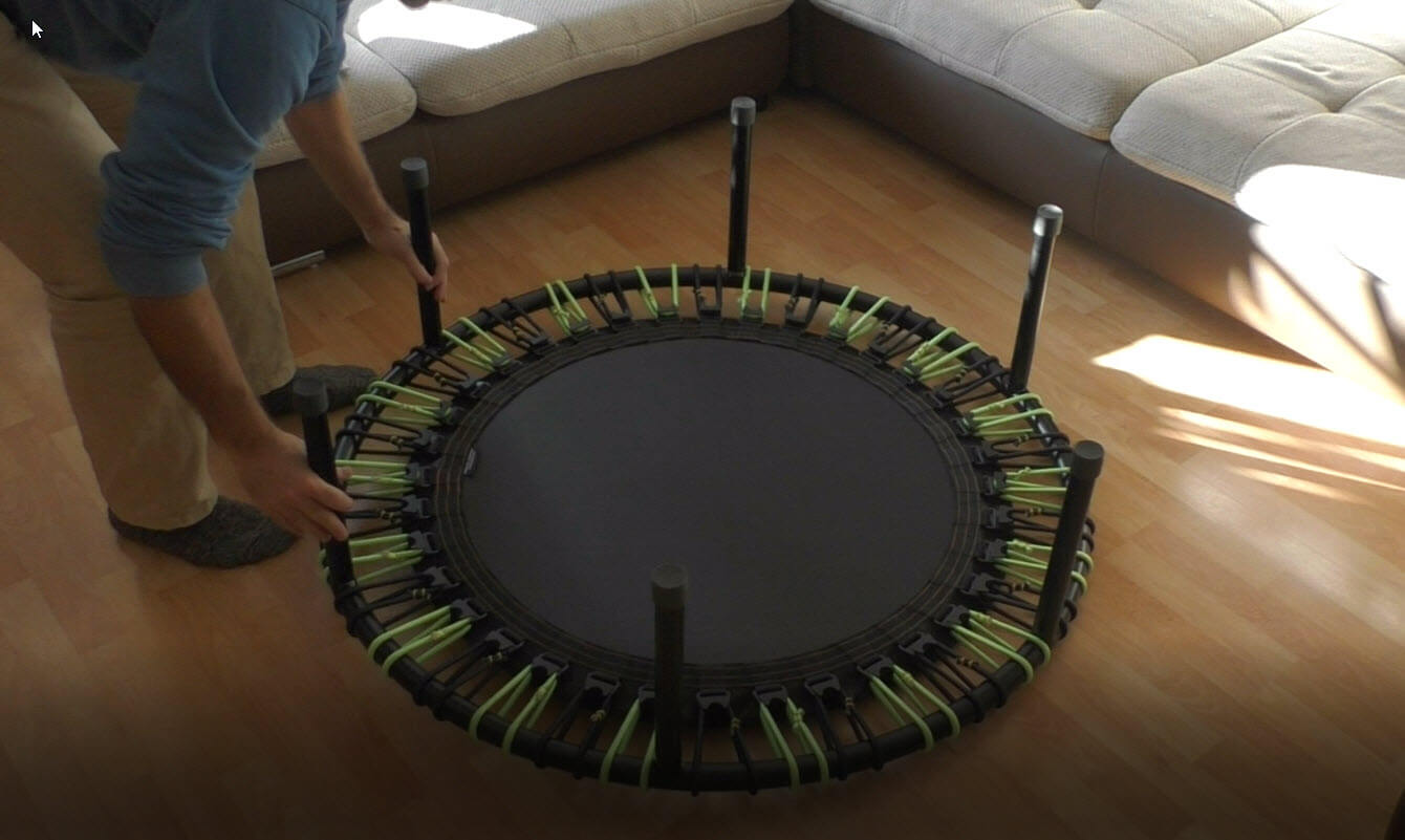 bellicon classic 112 Minitrampolin Test_12 Health Bounce Rebounder