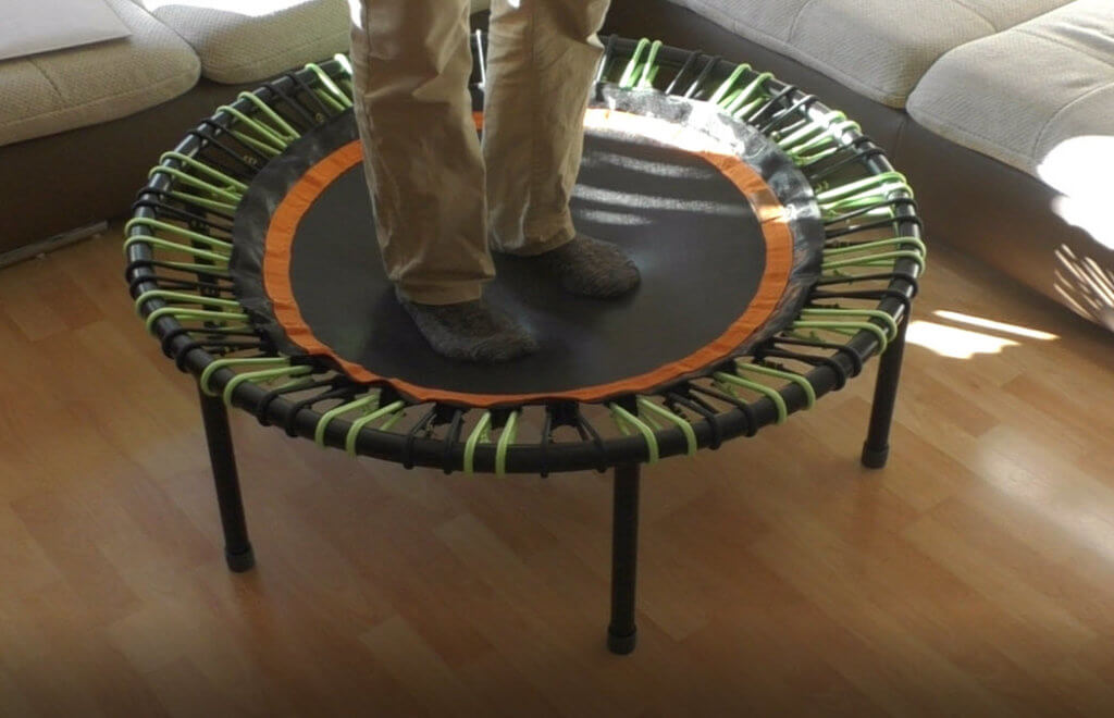 bellicon classic 112 Minitrampolin Test_14 Health Bounce Rebounder